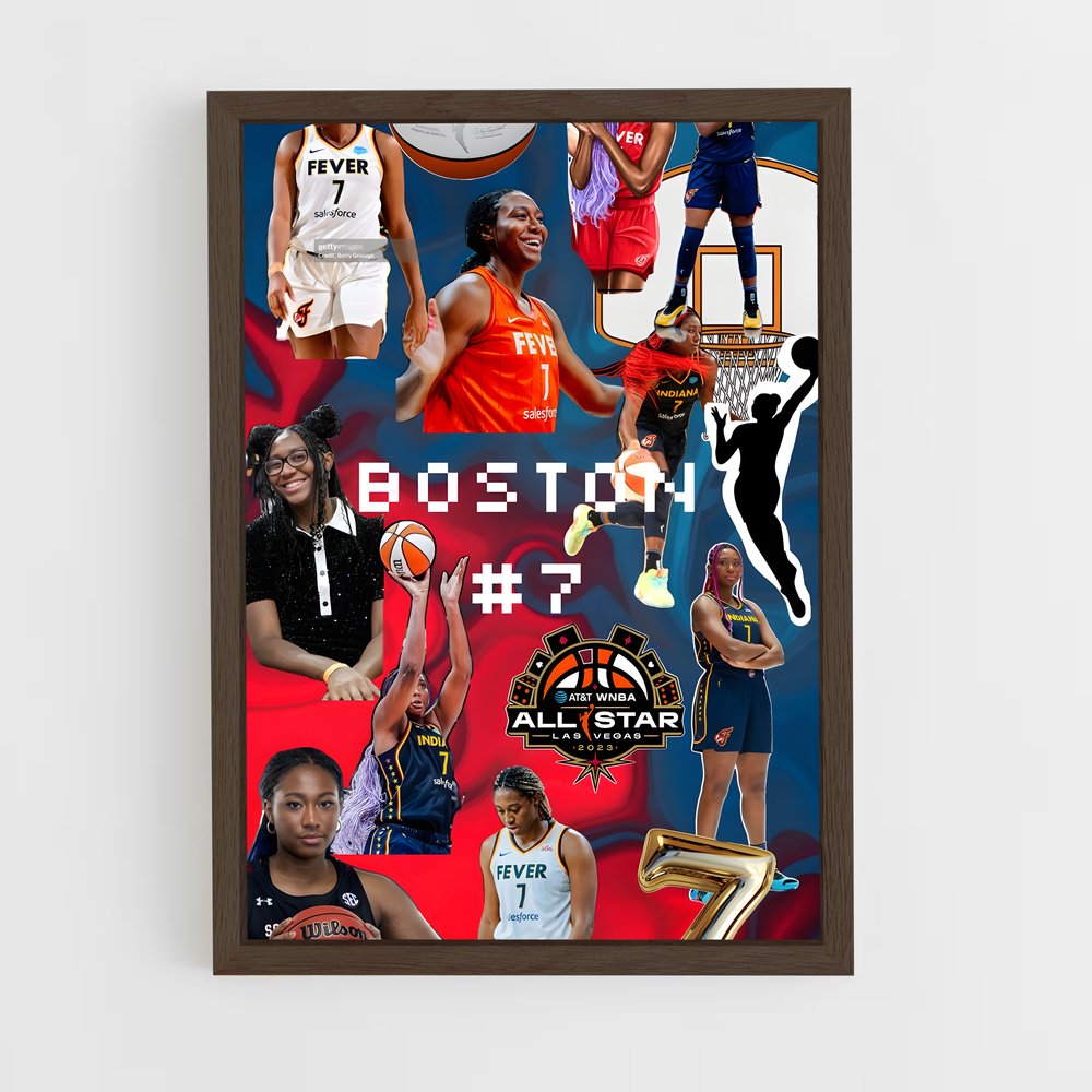 Poster All-Star Aaliyah – affiche Basketball (vue 5)